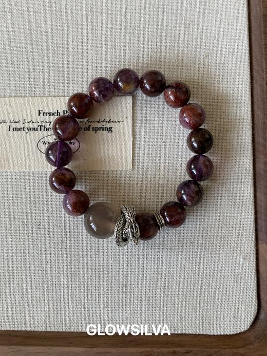 「九紫离火」新中式原创设计款满矿高品质紫钛幽灵 商品图4