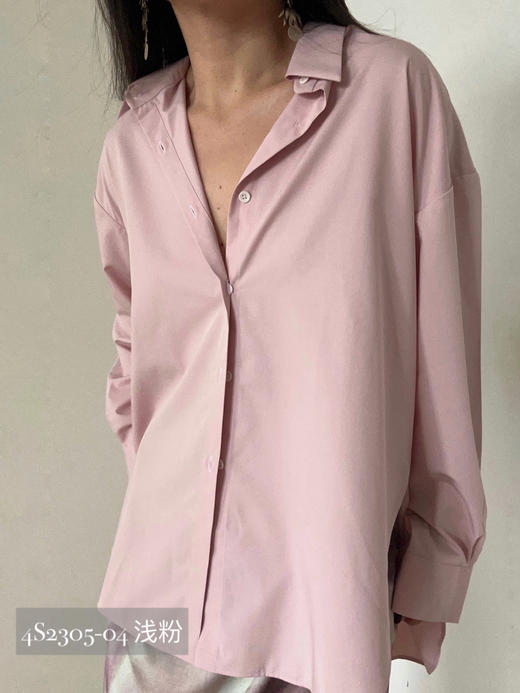 Semplicita｜纯色经典长袖衬衫  [ 多色可选 ] 商品图2