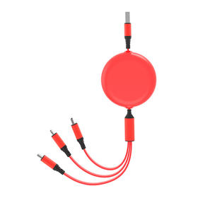 沃品（WOPOW）太空舱伸缩快充一拖三数据线  LC027