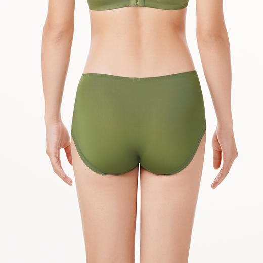 都市丽人舒软挺塑轻塑塑身内裤女蕾丝+双拉塑身无塑身平角内裤LP49B3 商品图5