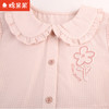 棉果果夏季新品女童翻领连衣裙M222701224252 商品缩略图2