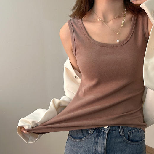 【山姆同款 安家美女士背心】2件装 专柜99 商超品质 40织精梳棉 潮流12色 精美PP袋包装 水洗吊牌齐全 商品图7