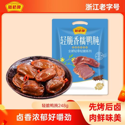 【活动专享】轻脆香糯鸭肫248g 优选鸭肫 劲道脆爽 聚会居家必备零食 商品图0