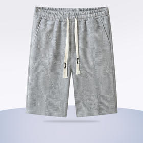 【新款DBJ】大依优型大码五分裤大号裤子弹力透气加肥加大夏季松紧腰宽松运动短裤沙滩裤