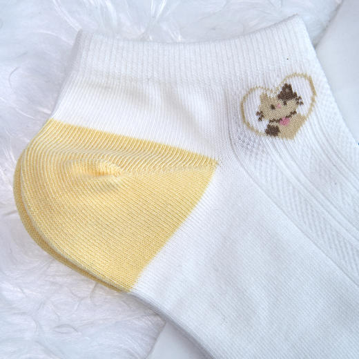 2024新款女士无骨精梳棉船袜[2412307] 商品图2