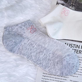 女士无骨精梳棉船袜[2412305]