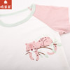 棉果果夏季新品5A抗菌纯棉140-160码女童套头T恤M221140224360 商品缩略图1