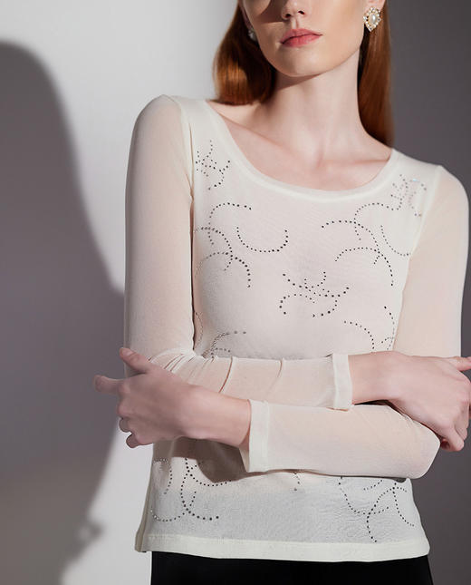 5F LACLOVER闪耀星河系列针织上衣 商品图1