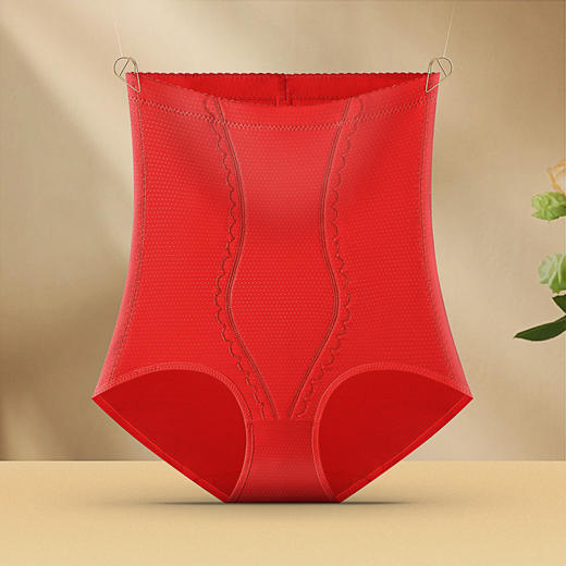 【束住赘肉，塑造好身材】简约高腰收腹裤女，柔软舒适的棉质裆，富有弹性的束身设计，让你的身材美得毫无压力。冰丝塑身打底裤，双层亲肤透气底裆不湿腻！ 商品图7