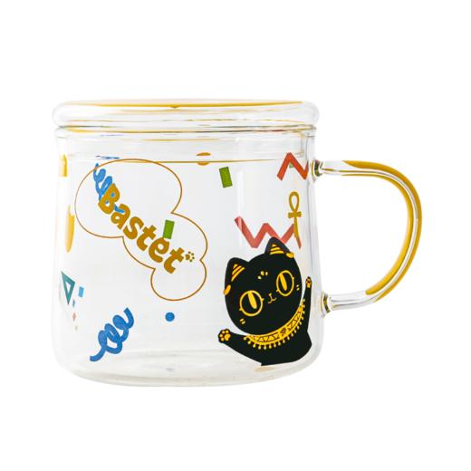 大英博物馆 盖亚·安德森猫和她的朋友们系列 萌猫 带盖玻璃杯 生日礼物 伴手礼盒 商品图7