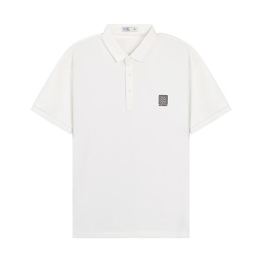 【新品上新】HX 夏季翻领短袖T恤合体版型S102423007101/02/03POLO杉 商品图2