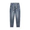 【断码清仓】HX 夏季水洗萝卜牛仔九分裤S210420020101 商品缩略图3