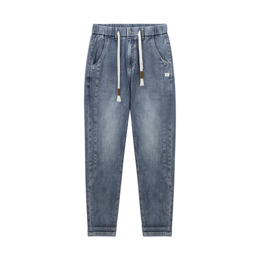 【断码清仓】HX 夏季水洗萝卜牛仔九分裤S210420020101 商品图3