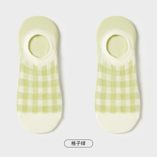 都市丽人休闲系列隐形袜女精梳棉袜子中厚隐形袜LC4DD4 商品图4