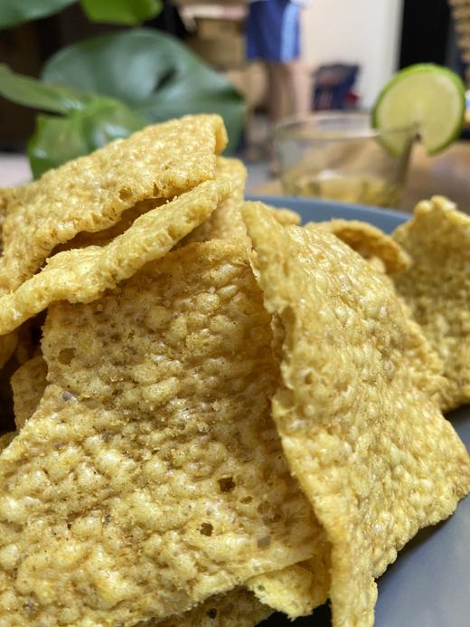 健康美味！【苦荞片锅巴】片片金黄诱人 浓浓蟹香味 咸香酥脆 越嚼越香 游戏/追剧/办公室必备宝藏小零食~ 商品图4