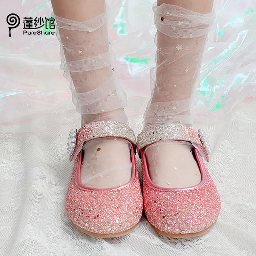 PureShare珍珠方扣渐变公主鞋 商品图2