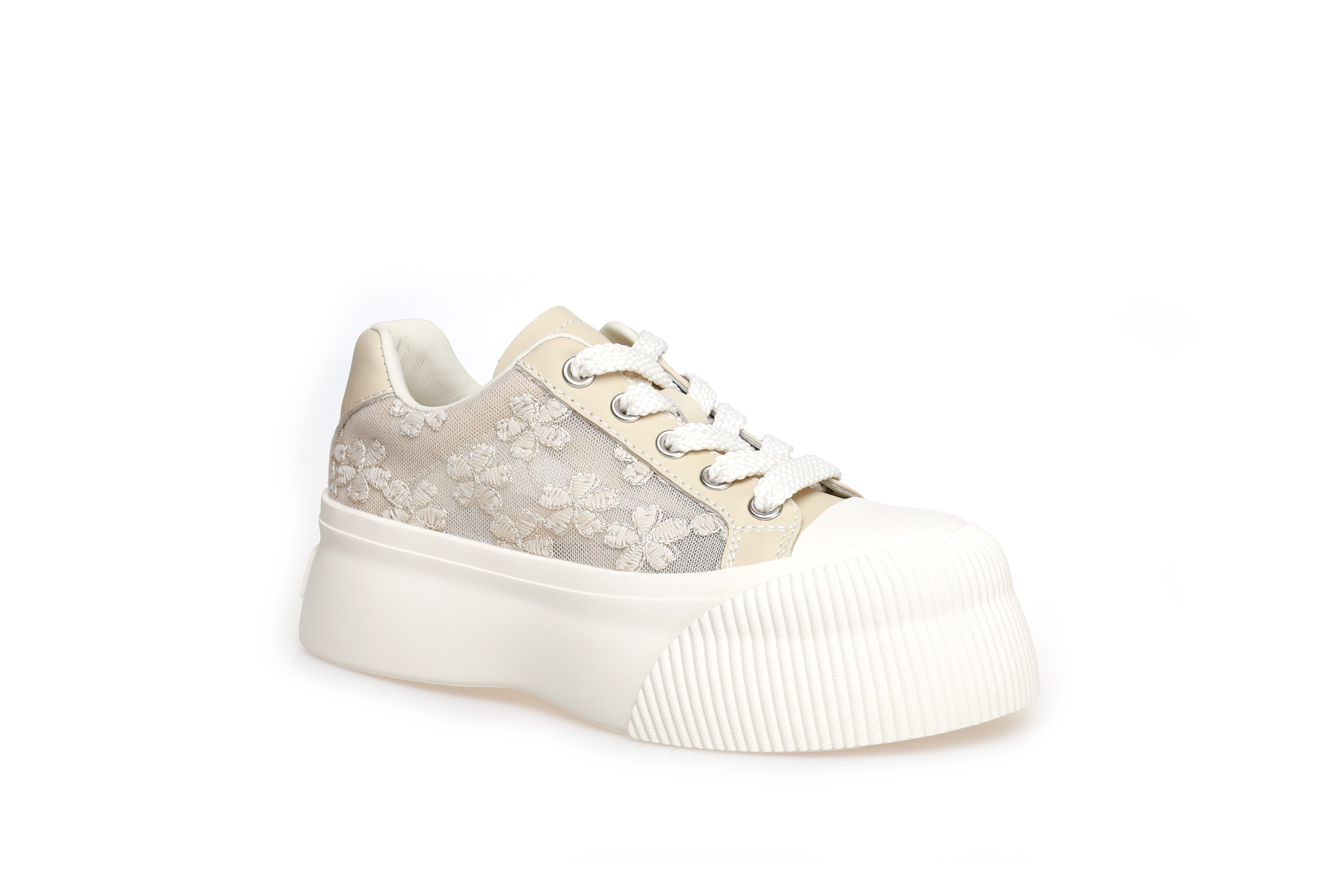 豪麟名鞋奥莱迪嘉女鞋时尚休闲鞋牛皮革DJHJA41WX022杏色  原价1960元