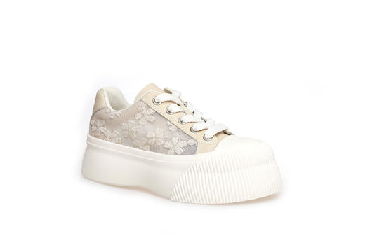 豪麟名鞋奥莱迪嘉女鞋时尚休闲鞋牛皮革DJHJA41WX022杏色  原价1960元 商品图0