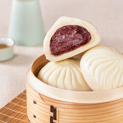 和善园玫瑰豆沙包（80g*12个/袋）*2袋 商品图2