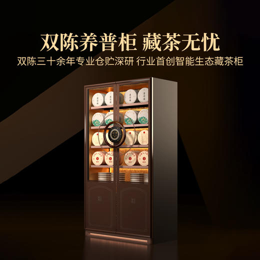 2024年双陈养普柜488L大容量现代化智能调控节能锁温智能生态养普柜藏茶 商品图0