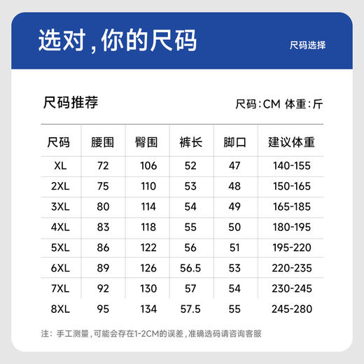 【Q】【新款DYF】大依优型大码工装五分裤大号裤子弹力透气加肥加大夏季松紧腰宽松运动短裤沙滩裤 商品图4