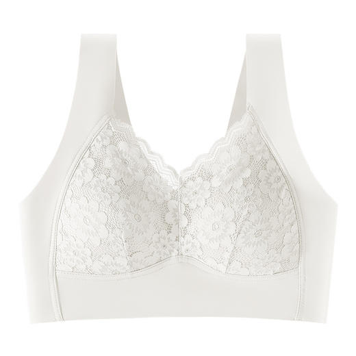 【新品福利！第二件免单】欧美系蕾丝文胸内衣女，蕾丝美背，性感舒适；无钢圈内衣，胸垫加持。清爽透气，胸部不积汗；V领设计，优雅多姿更显迷人！ 商品图6