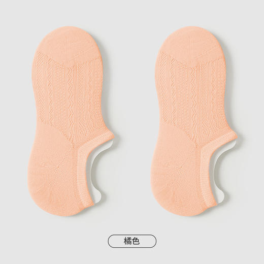 都市丽人简约系列隐形袜女超薄棉袜子薄款隐形袜LC4DB6 商品图6