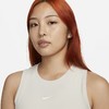 Nike/耐克女子罗纹短款背心夏新款紧身刺绣无袖运动T恤FB8280-104 商品缩略图2