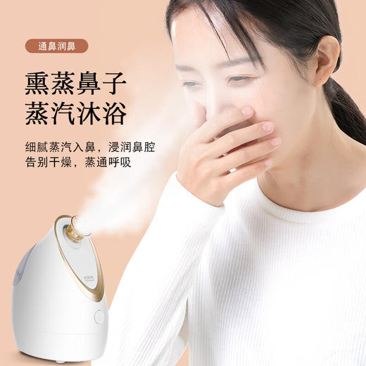 金稻蒸脸仪器面部喷雾补水仪蒸汽机 热喷蒸脸器 加湿器香薰离子热喷面膜搭档 生日礼物女 KD2300 商品图3