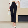 玳莎28姆米重磅真丝烟管裤女2024夏季新款显瘦九分小脚裤西装裤  EB36303 商品缩略图0