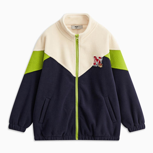 【MQD】【设计师系列】童装儿童满版棒球服春秋男童时尚艺术外套 商品图3