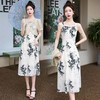 【预订·最迟6天发货】新中式连衣裙2024夏新款高端精致温柔天丝改良旗袍碎花吊带裙套装 商品缩略图2