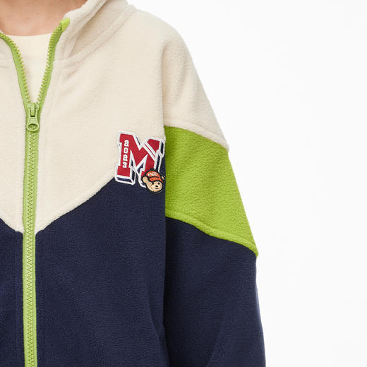 【MQD】【设计师系列】童装儿童满版棒球服春秋男童时尚艺术外套 商品图1