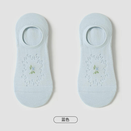 都市丽人休闲系列隐形袜女精梳棉袜子中厚隐形袜LC4DD3 商品图4