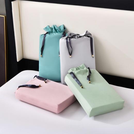 利路米竹纤维抗菌床笠三件套 四色可选 贴身使用更舒适 商品图0