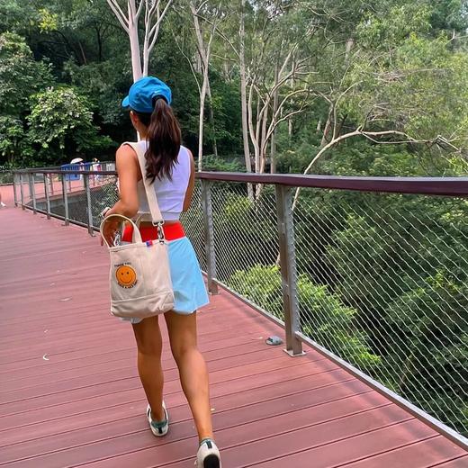 Thank you, Have a nice day 小众两用帆布包 手提单肩斜挎包 商品图5