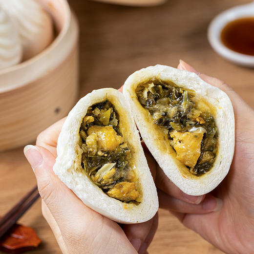 和善园酸菜包（80g*12个/袋）2袋 商品图3