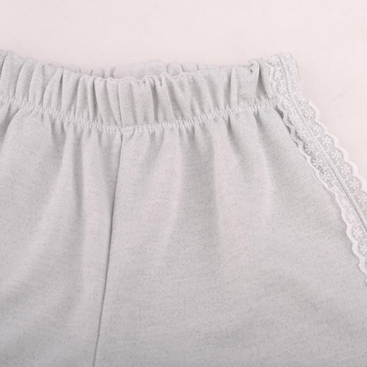 棉果果夏季新品女童亮丝小毛圈针织长裤M222200424244 商品图4