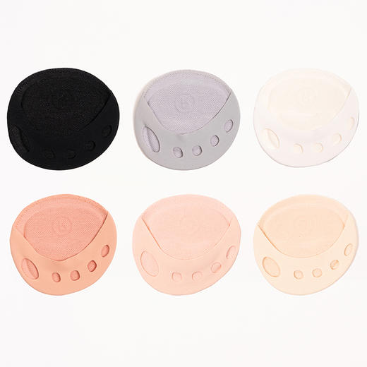 都市丽人简约系列隐形袜女锦纶袜子薄款隐形袜LC4CA1 商品图1