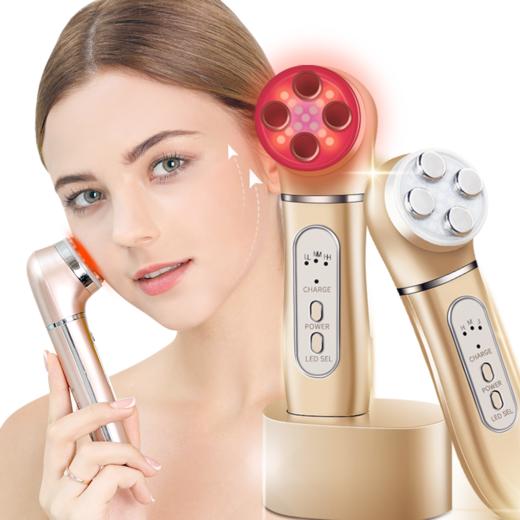 金稻 日本TBS售卖 美容仪器家用脸部按摩导入仪红蓝光提拉美容仪 OP9910 商品图1