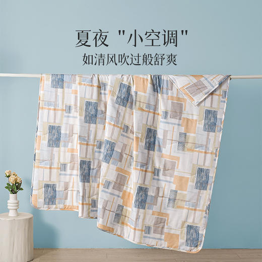 2024年新款雅芳婷摩登丝夏凉被夏薄被夏季丝滑凉感空调被可机洗 商品图3