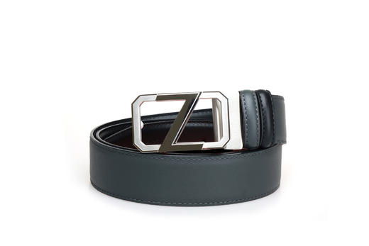 豪麟名鞋奥莱迪嘉男装牛皮革皮带TMPD41YD216灰色  原价1660元 商品图0