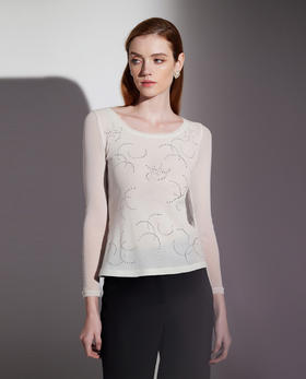 5F LACLOVER闪耀星河系列针织上衣