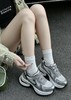 【AITA】时尚做旧增高老爹鞋女复古不规则设计运动休闲鞋 商品缩略图4