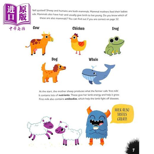 【中商原版】与毛毛怪一起学科学 生命周期 Learn Science with Mo Life Cycles英文原版儿童科普绘本自然科学图画书 精装读物 商品图4