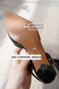 优雅时髦小尖头猫跟鞋 双色漆牛皮鞋面；里垫 牛皮柔软舒服不磨脚 复古气质摩登，5cm跟高上脚舒适不累脚 通勤出游春夏秋三季可穿 商品缩略图7