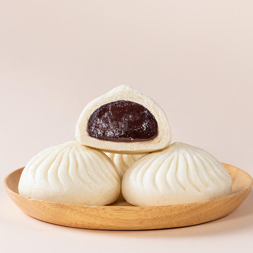 和善园玫瑰豆沙包（80g*12个/袋）*2袋 商品图3