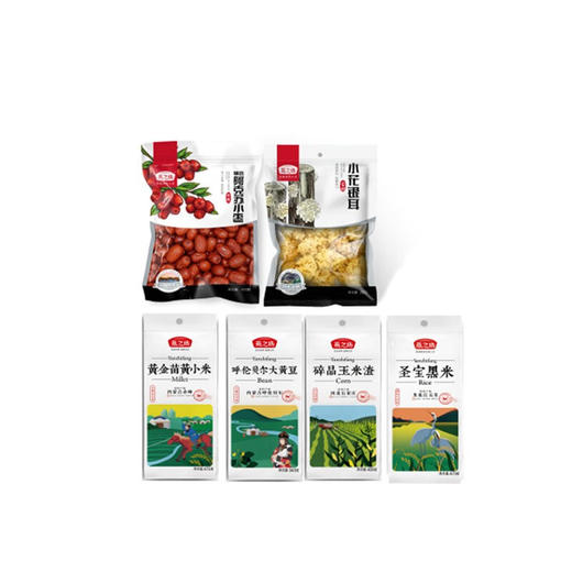 燕之坊燕之坊 六禧顺意 小枣小米玉米等 杂粮礼盒 2.21kg/提 商品图2