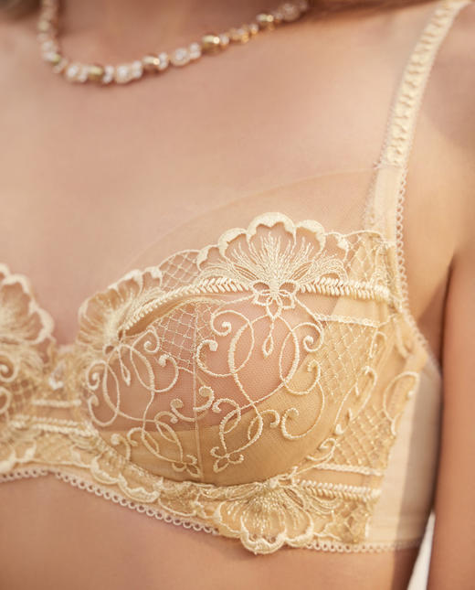 5F LACLOVER琥珀皇后系列薄杯文胸 商品图2