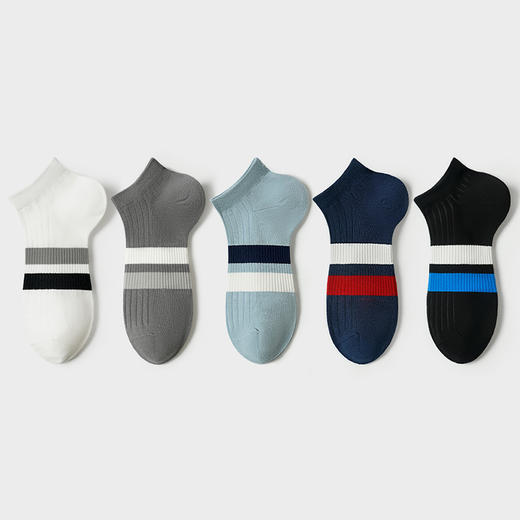 都市丽人都市锋尚休闲系列船袜男精梳棉袜子中厚船袜FC4DA1 商品图1